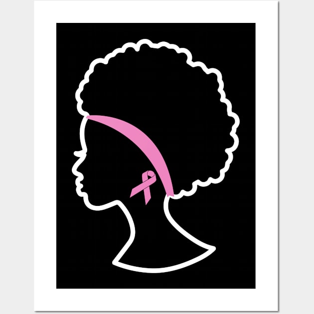 Breast Cancer Black Women, African American Breast Cancer Wall Art by jmgoutdoors